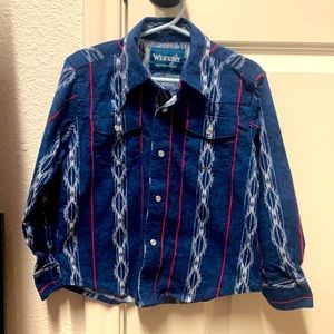 Kids XS Wrangler Pear Snap